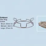 McNeill-Goldman Scleral Fixation Ring & Blepharostat – Augenheilkunde / Ophthalmologie