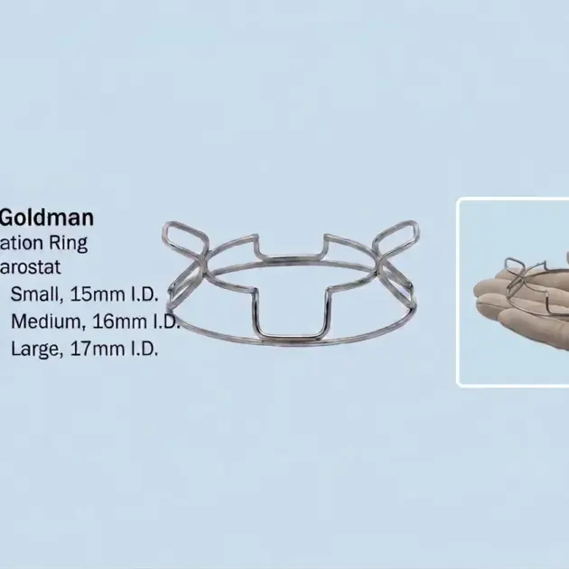 McNeill-Goldman Scleral Fixation Ring & Blepharostat – Augenheilkunde / Ophthalmologie